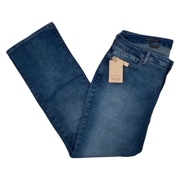 NYDJ Barbara Bootcut High Waisted Jeans Clean Horizon Size 18 NEW - Picture 15 of 15